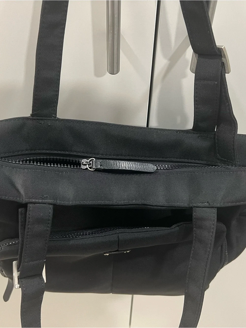 Gianfranco Ferre black women’s tote bag